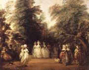 Thomas Gainsborough The Mall in St.James-s Park china oil painting reproduction